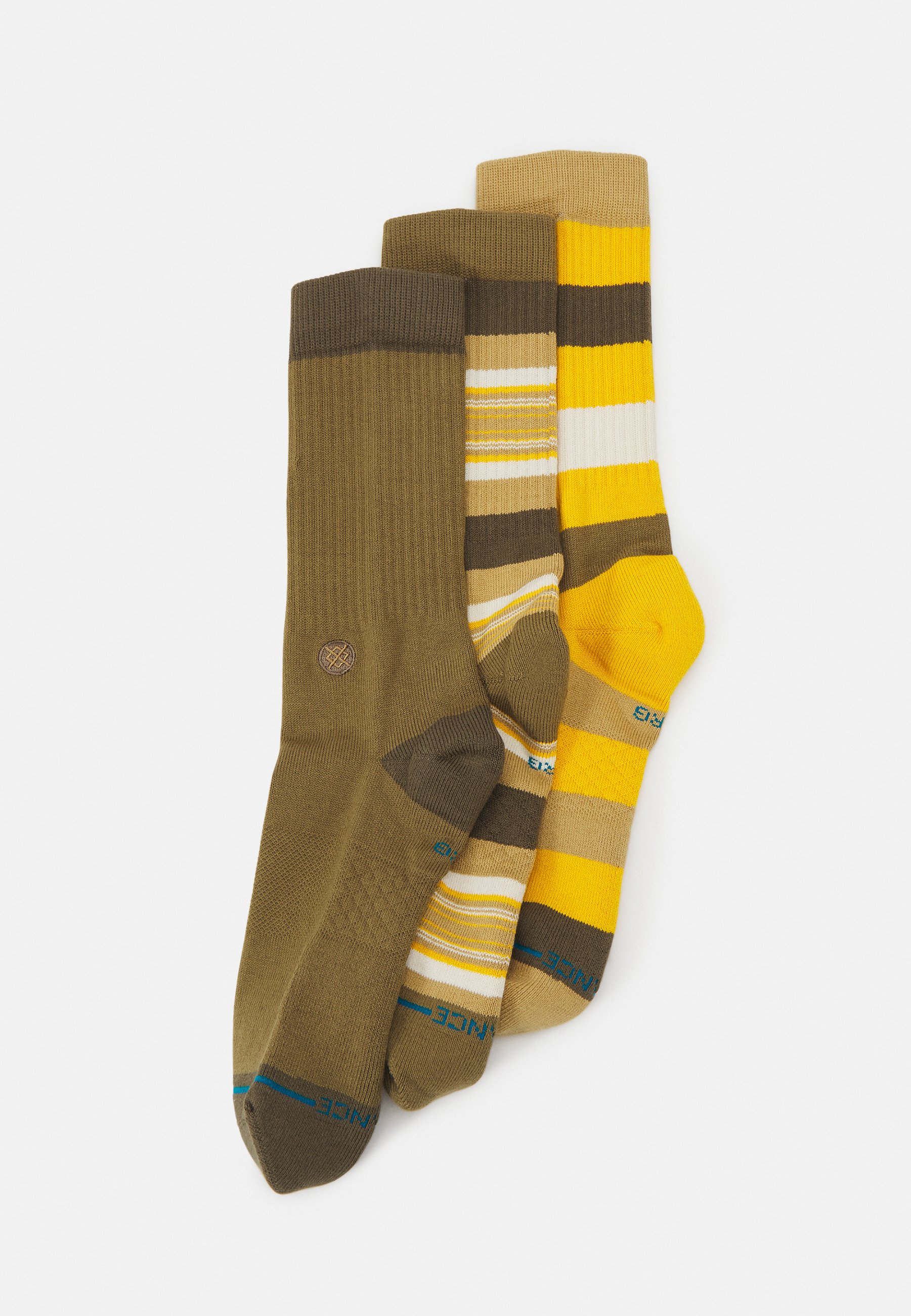 Lot De 3 Paires De Chaussettes Stance Icon Pour Homme – Multicolore, Taille Unique