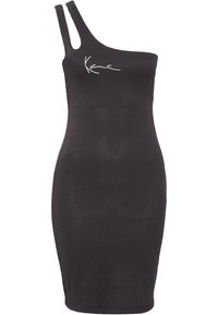 DSMALL SIGNATURE ONE SHOULDER - Etuikjole - black anthracite