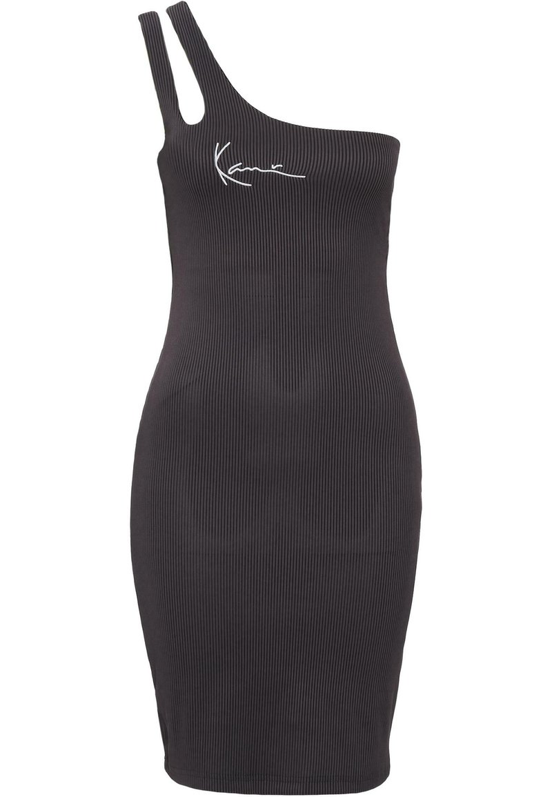 Karl Kani Gebreide jurk zwart Karl Kani Gebreide jurk zwart