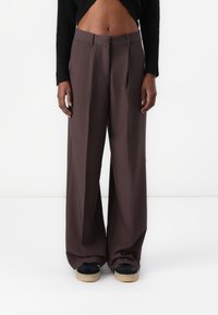 JJXX JXELLIS WIDE - Hlače - seal brown