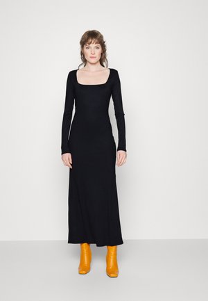 NECK DRESS - Jumper dress - black beauty