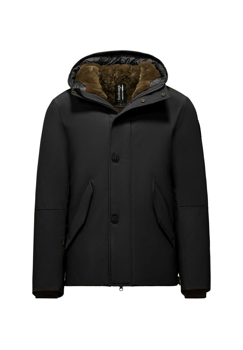 Bomboogie SEATTLE – MIT HERAUSNEHMBAREM - Giacca invernale - black