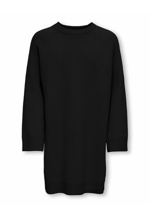 KOGKELLY LIFE O NECK DRESS - Džemperkleita - black