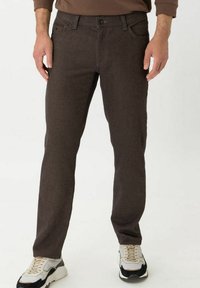 BRAX STYLE CADIZ  - Stoffhose - nougat