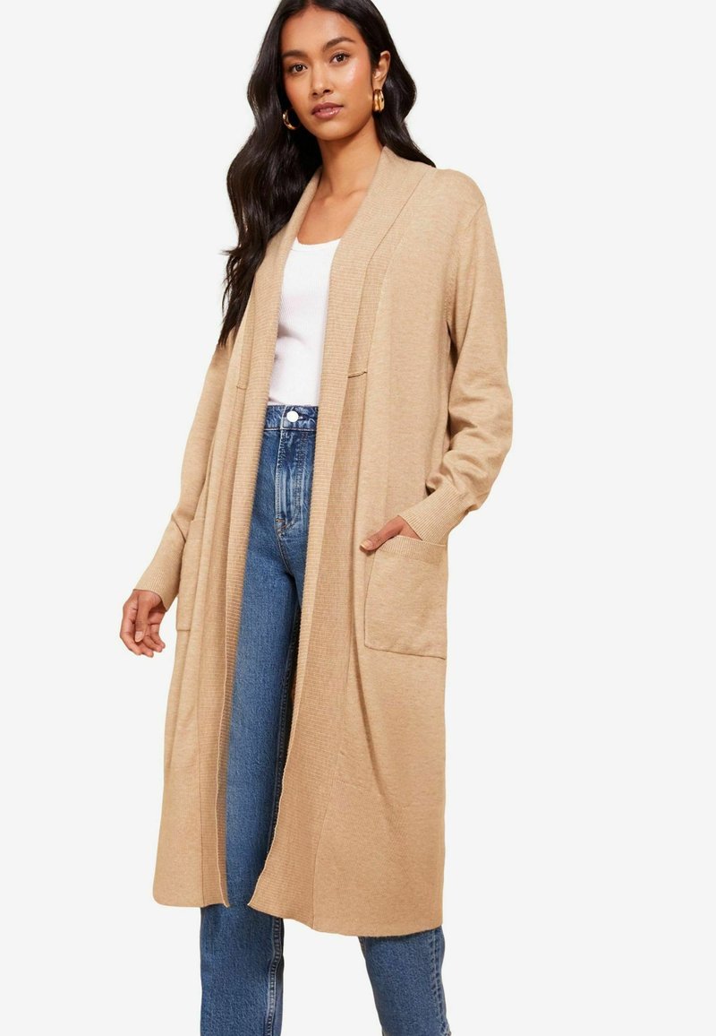 Friends Like These MAXI - REGULAR FIT - Kardigan - camel