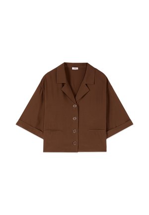 Oltre, Overhemdblouse - marrone