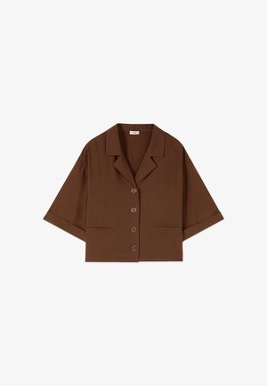Oltre, Overhemdblouse - marrone