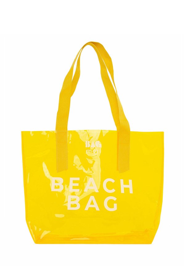 BEACH BAG PRINTED SHOULDER BAG - Strandaccessoire - gelb