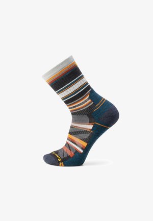 Smartwool HIKE LIGHT CUSHION PANORAMOUNTAIN ATHLETICS CREW SOCKS - Sportsstrømper - charcoal