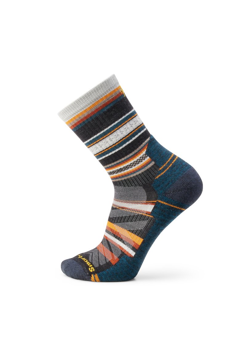 Smartwool HIKE LIGHT CUSHION PANORAMA CREW SOCKS - Spordisokid - charcoal