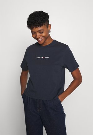 LINEAR - T-shirt con stampa - twilight navy