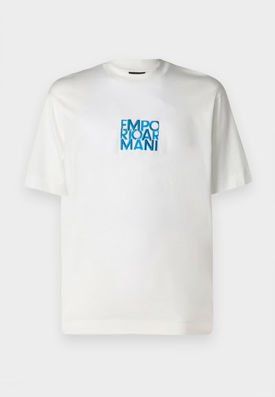 Emporio Armani Print T-shirt - bianco caldo