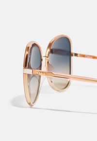 CHLOÉ FRANKY OVERSIZED ROUND ACETATE SUNGLASSES