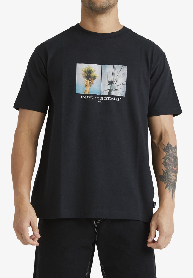 RVCA IN BALANCE - T-Shirt print - black