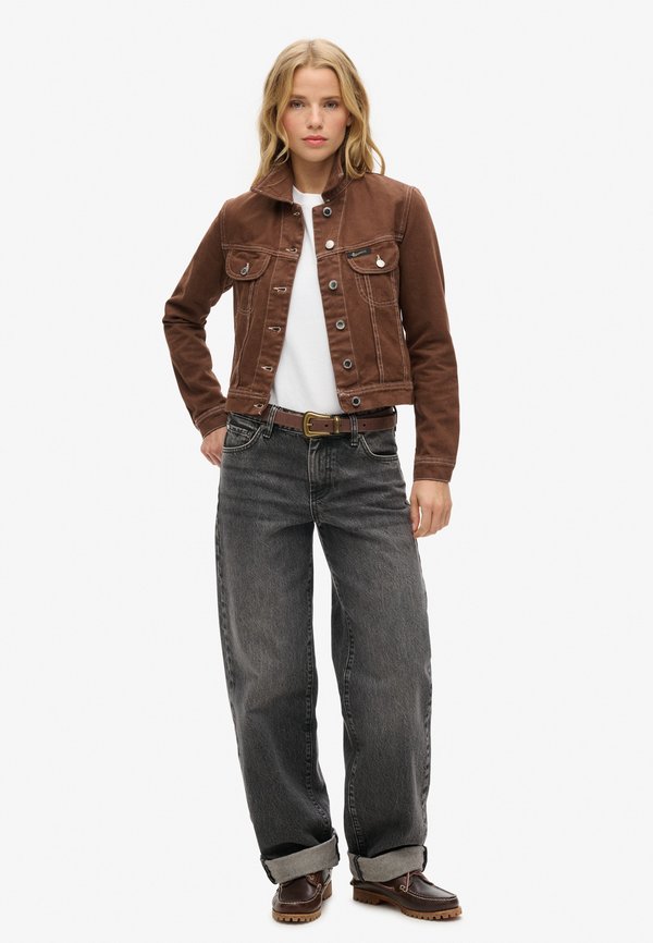 WORKWEAR CROPPED - Jeansjacke