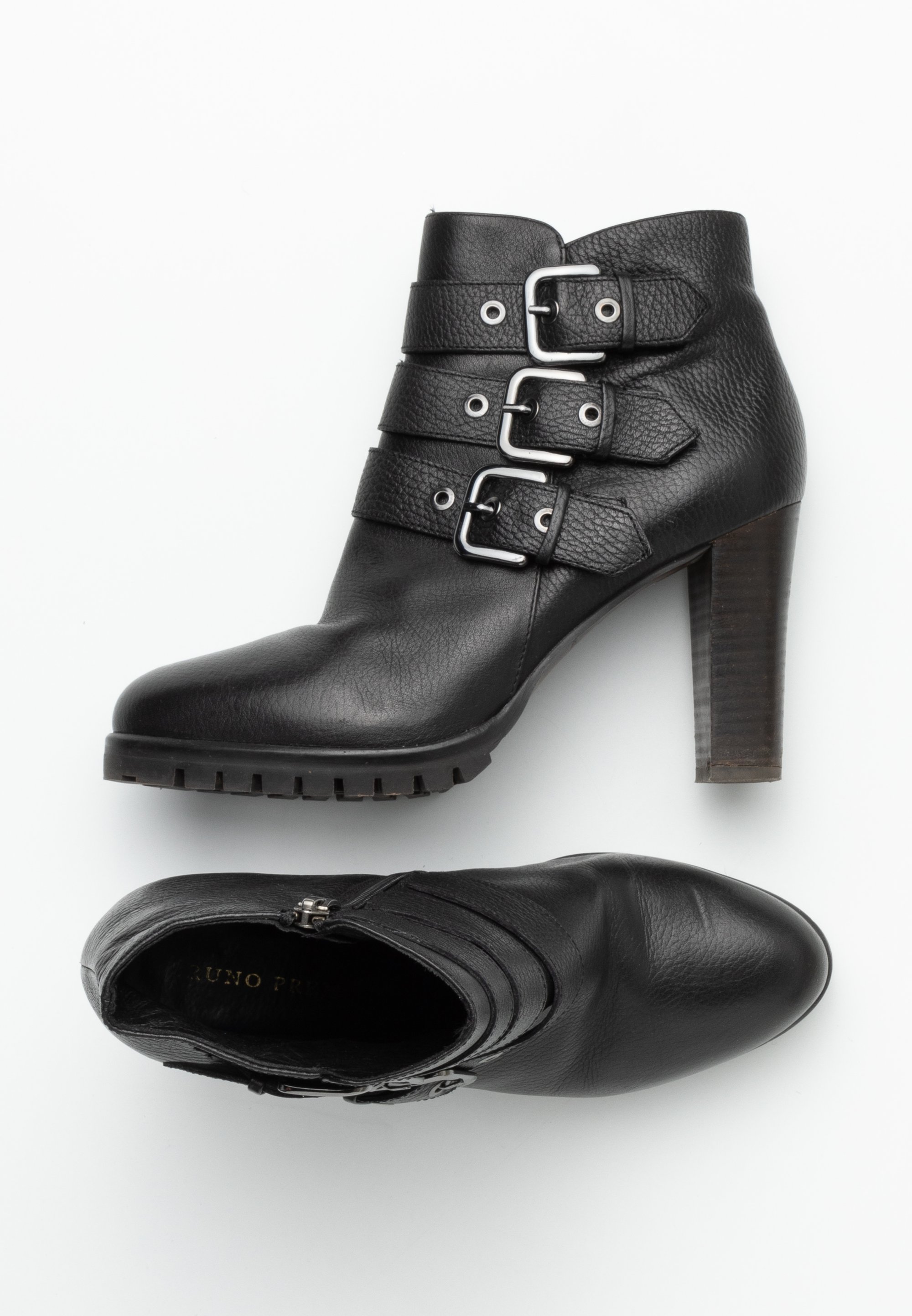 Bruno Premi High Heel Stiefelette black/schwarz (Pre-owned