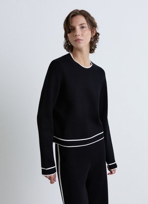 Calliope, MAGLIA TINTA UNITA - Maglione - ultrablack