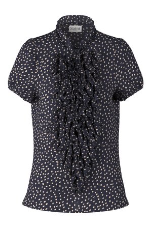 Saint Tropez LILJA DREA SS - Hemdbluse - night sky dot