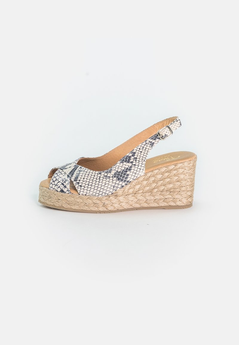 Pinaz OLIVIA Alpargatas - serpiente beige/beige - Zalando.es