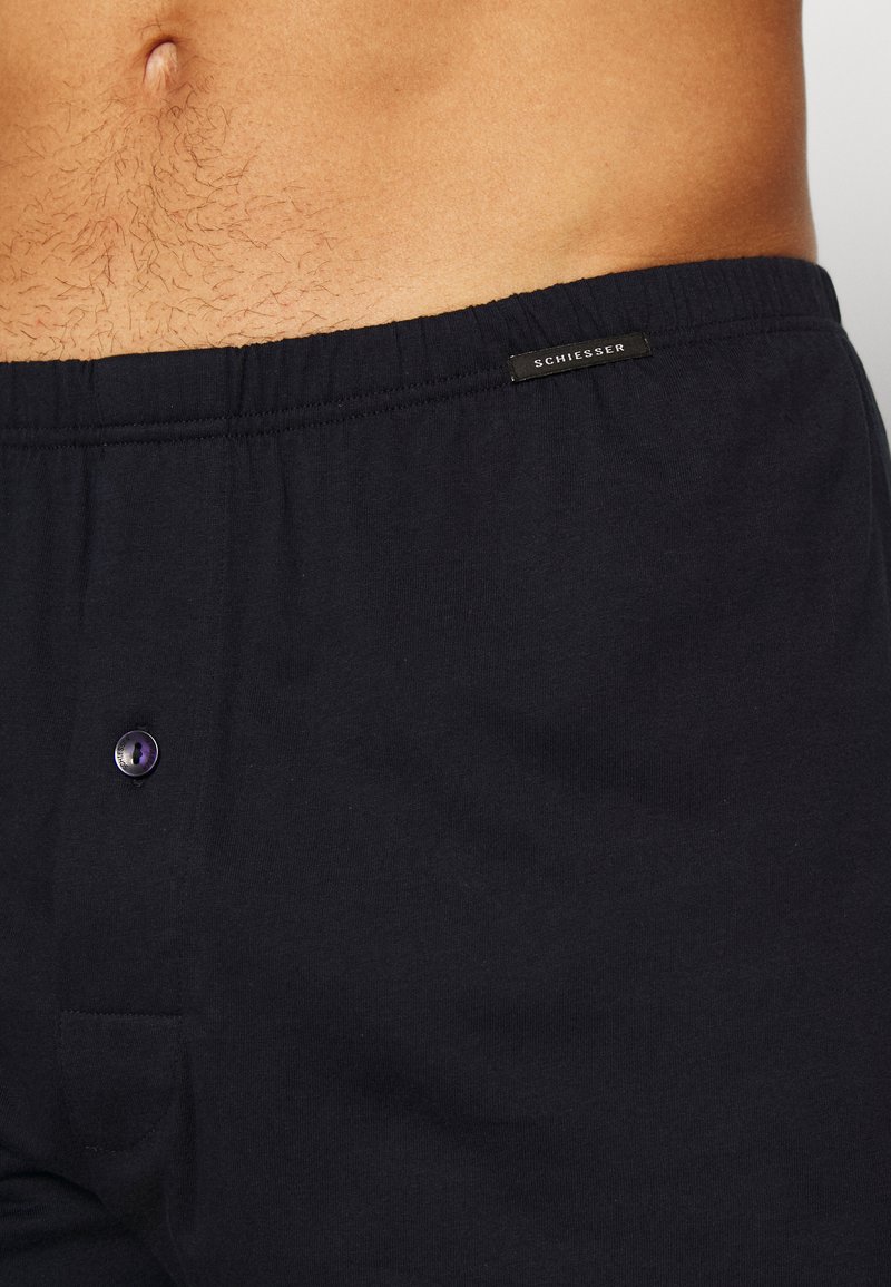Schiesser Boxersortiment Men's Boxer Shorts 2 Pack, Black_180500, XXL