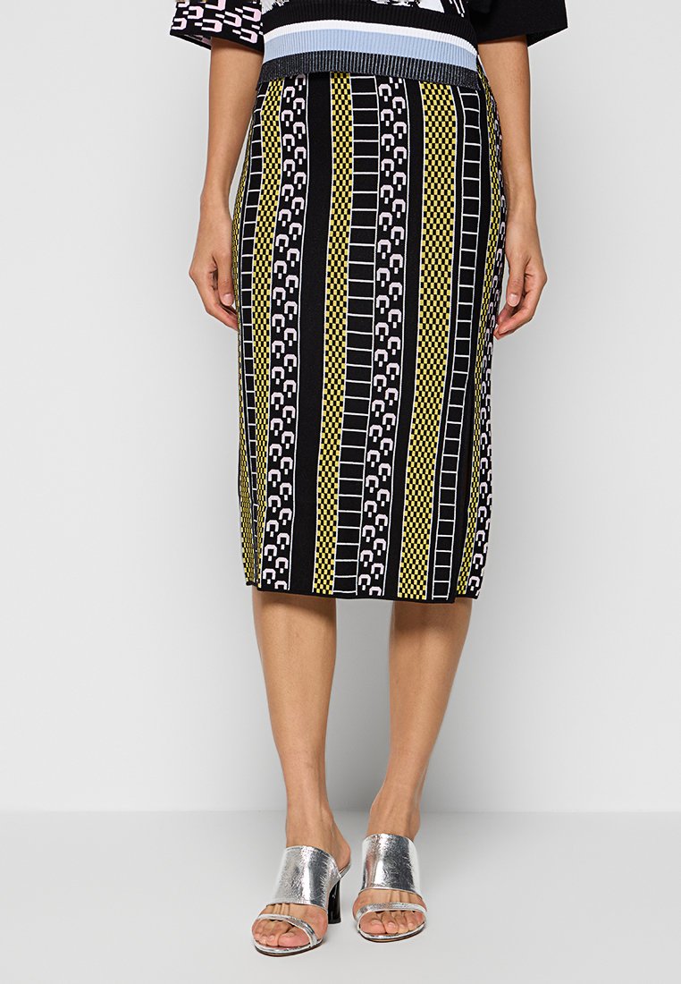 Diane von Furstenberg Kokerrok meerkleurig