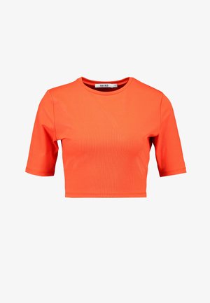 NA-KD, T-shirt imprimé - coral