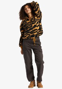 Billabong TIME OFF - Fleecová mikina - black brown