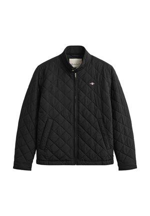 GANT QUILTED WINDCHEATER - Übergangsjacke - black