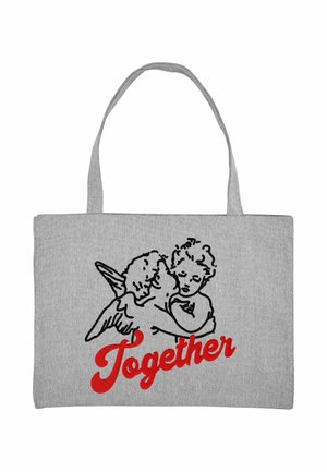 TOGETHER PRINT - Cabas - mottled grey