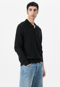 Tommy Hilfiger PIMA - T-shirt à manches longues - black