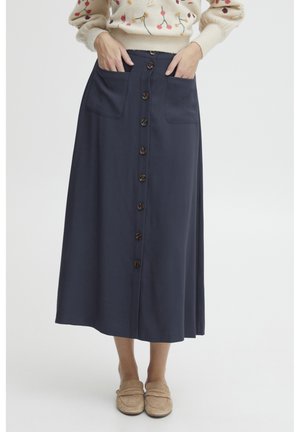 IRLEONO SK - A-line skirt - total eclipse