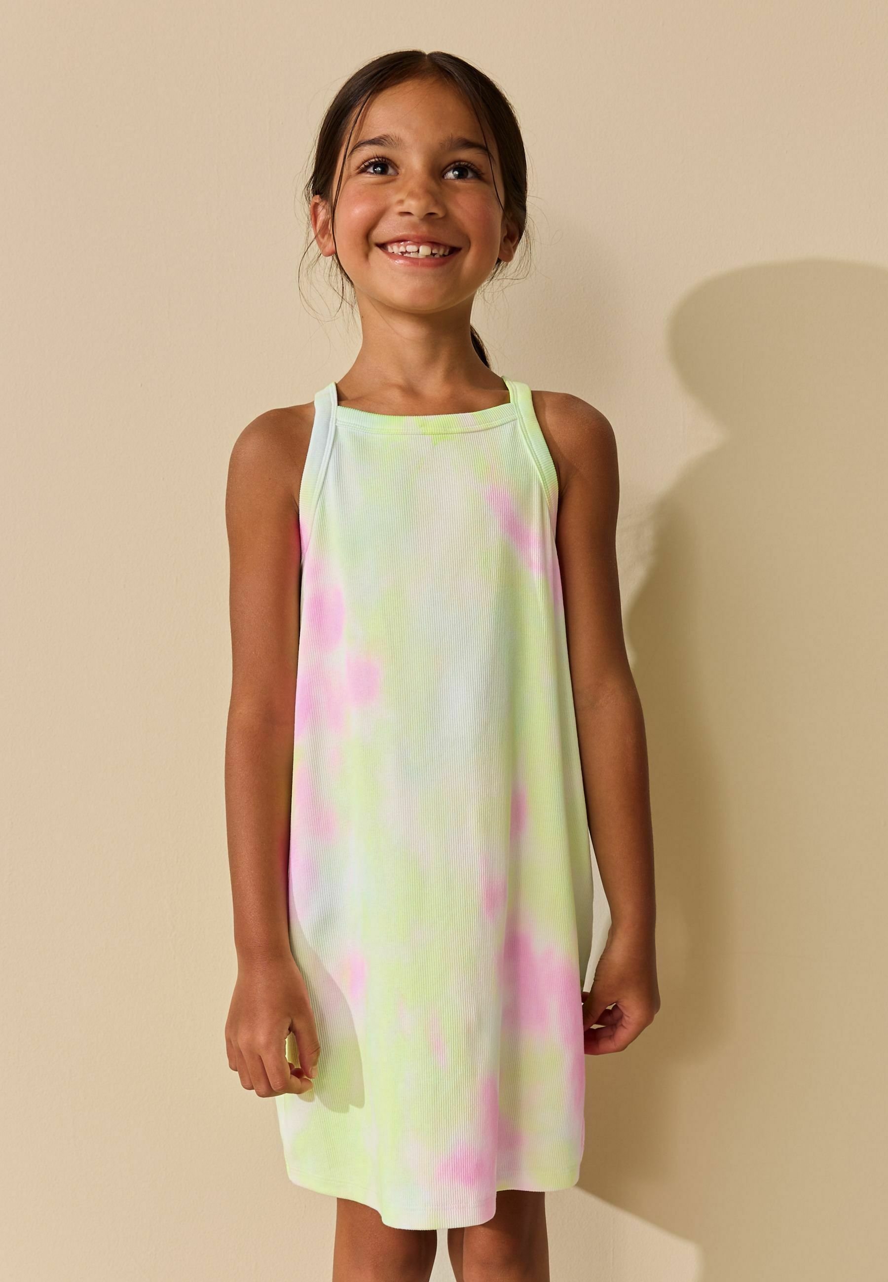Abito in maglia - multi tie dye donna