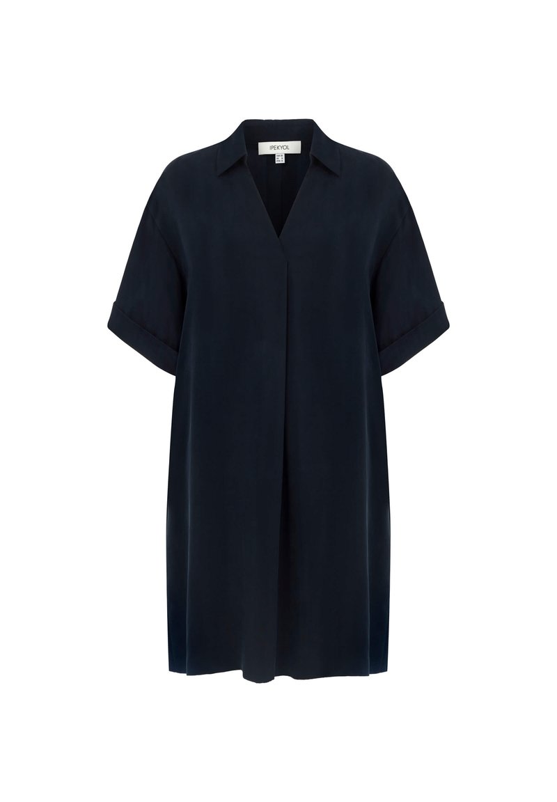 Damen Freizeitkleider | Ipekyol Blusenkleid d.navy/dunkelblau - GV77782 Damen Freizeitkleider | Ipekyol Blusenkleid d.navy/dunkelblau - GV77782