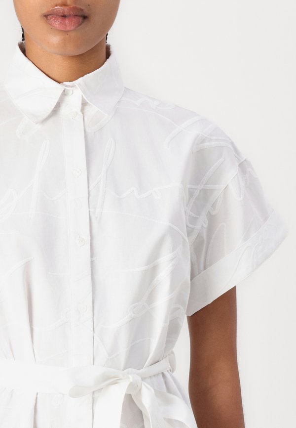 EMBROIDERY DRESS - Shirt dress4