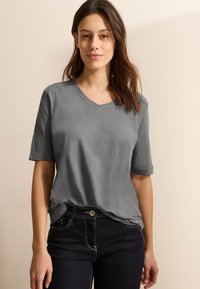 Cecil T-shirts basic - grau