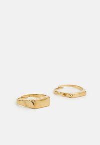 Pilgrim BLINK ADJUSTABLE 2-IN-1 SET  - Prsteň - gold-coloured