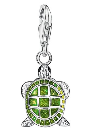 SCHILDKRÖTE - Anhänger - silver-colored/green