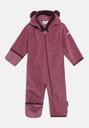 Columbia, TINY BEAR BUNTING UNISEX - Buksedragter - mauve/bordeaux