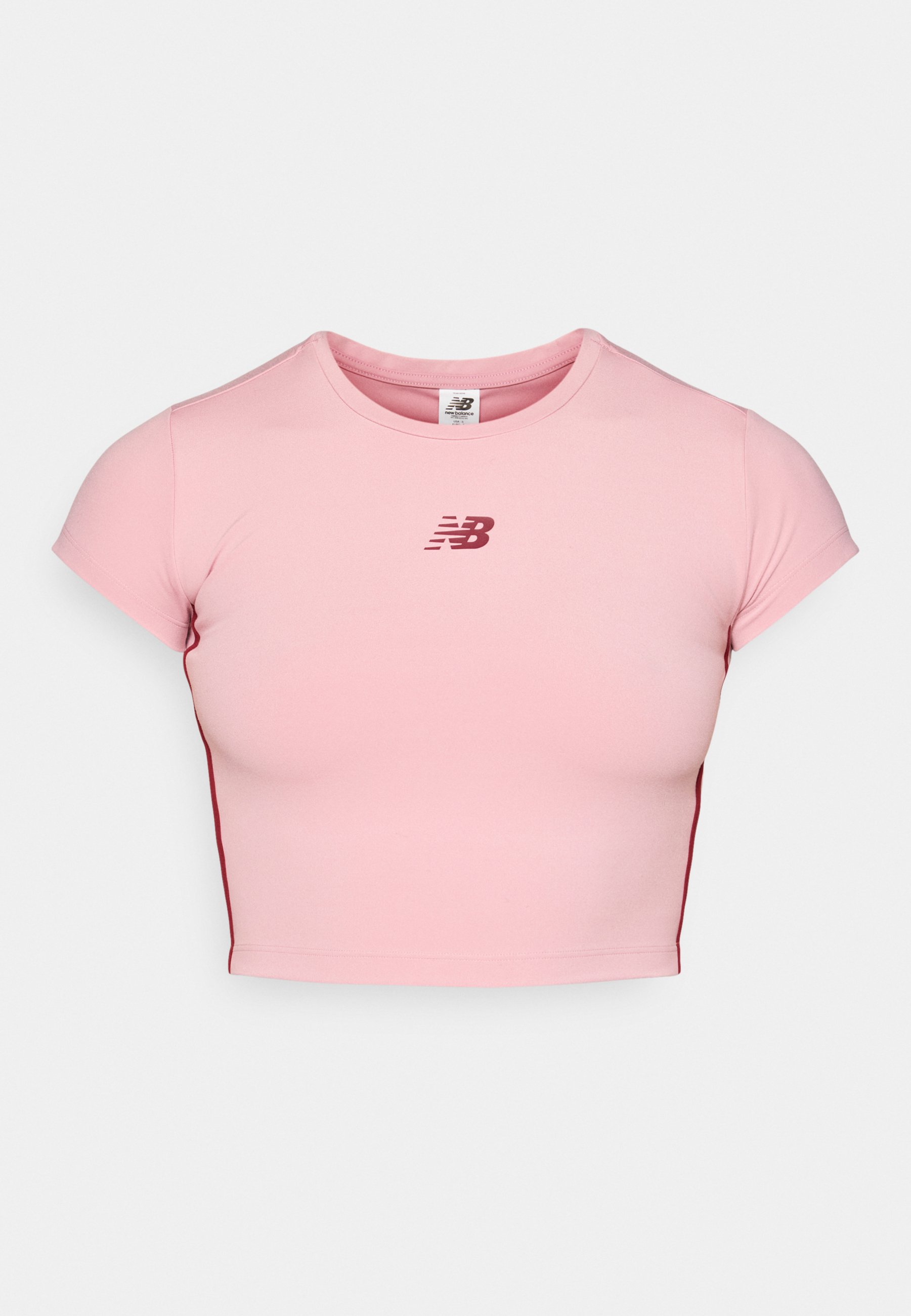 New Balance HARMONY - Sportovní tričko - pink taffy