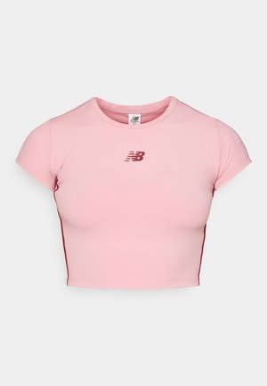 New Balance HARMONY FITTED  - T-shirt de sport - pink taffy