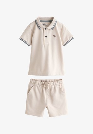 Next, REGULAR FIT - SHORT SLEEVE SET - Shorts - neutral