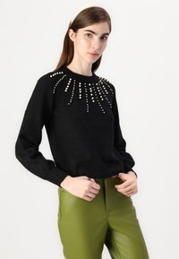 VILA VILINNEA O NECK  - Maglione - black