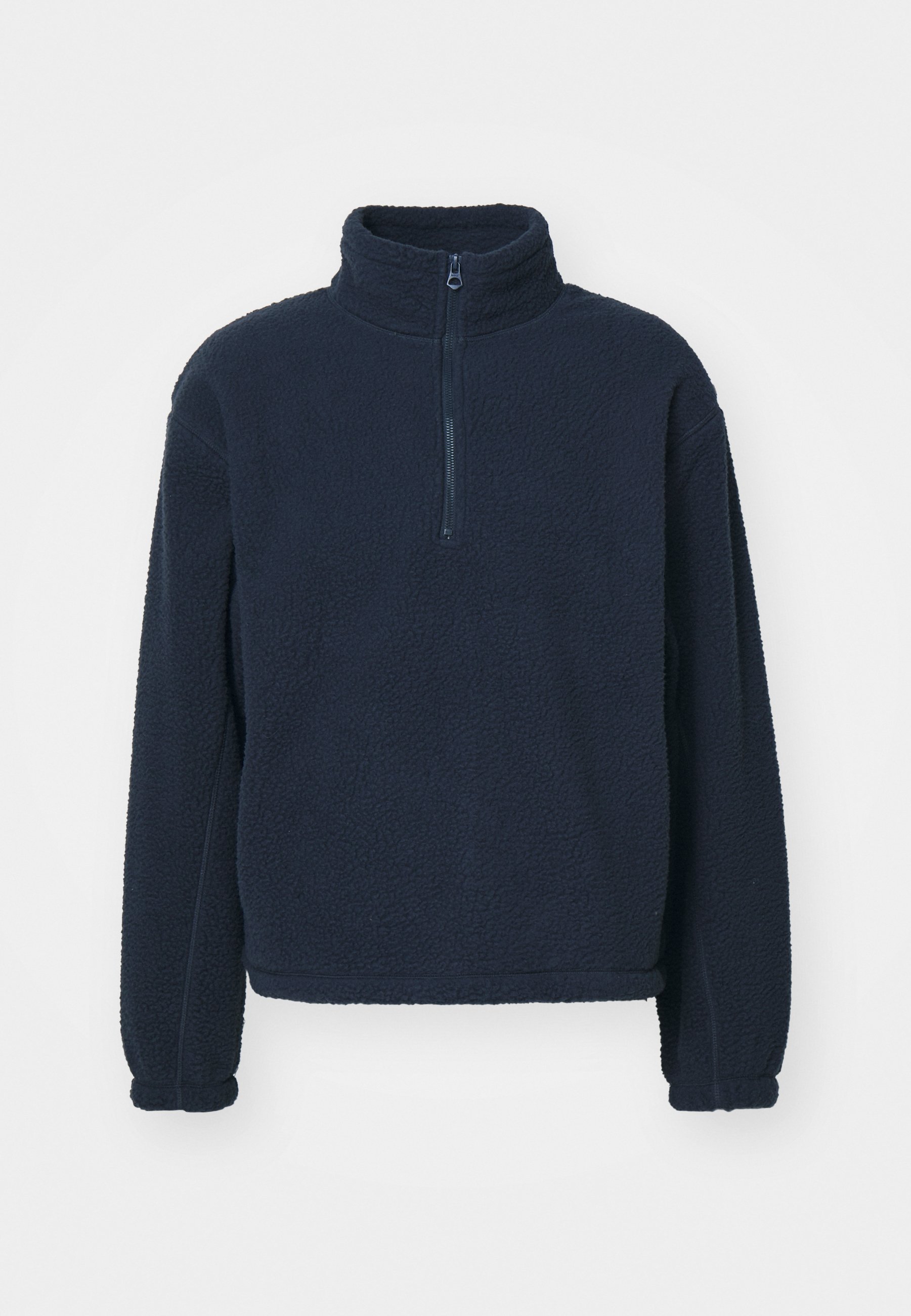 Weekday HALF ZIP - Fleece jumper - dark blue - Zalando.co.uk