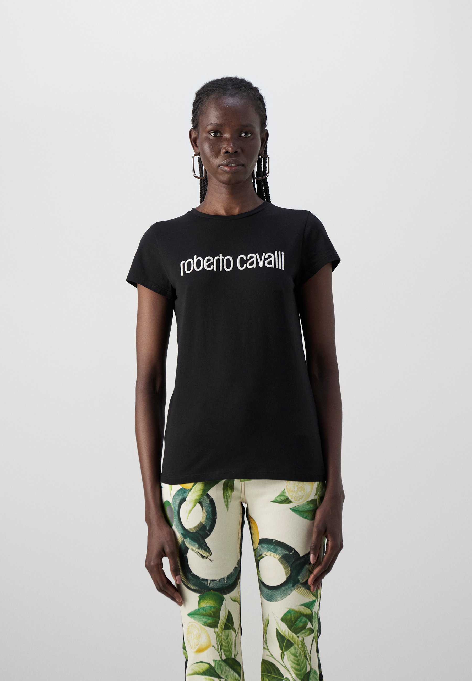 Roberto Cavalli Camiseta estampada - nero/negro - Zalando.es