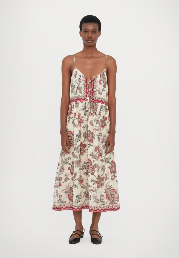 CASSANDRA PRINT SLIP DRESS - Day dress