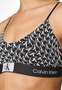 Calvin Klein Underwear UNLINED BRALETTE 1996 COTTON - Topp - black