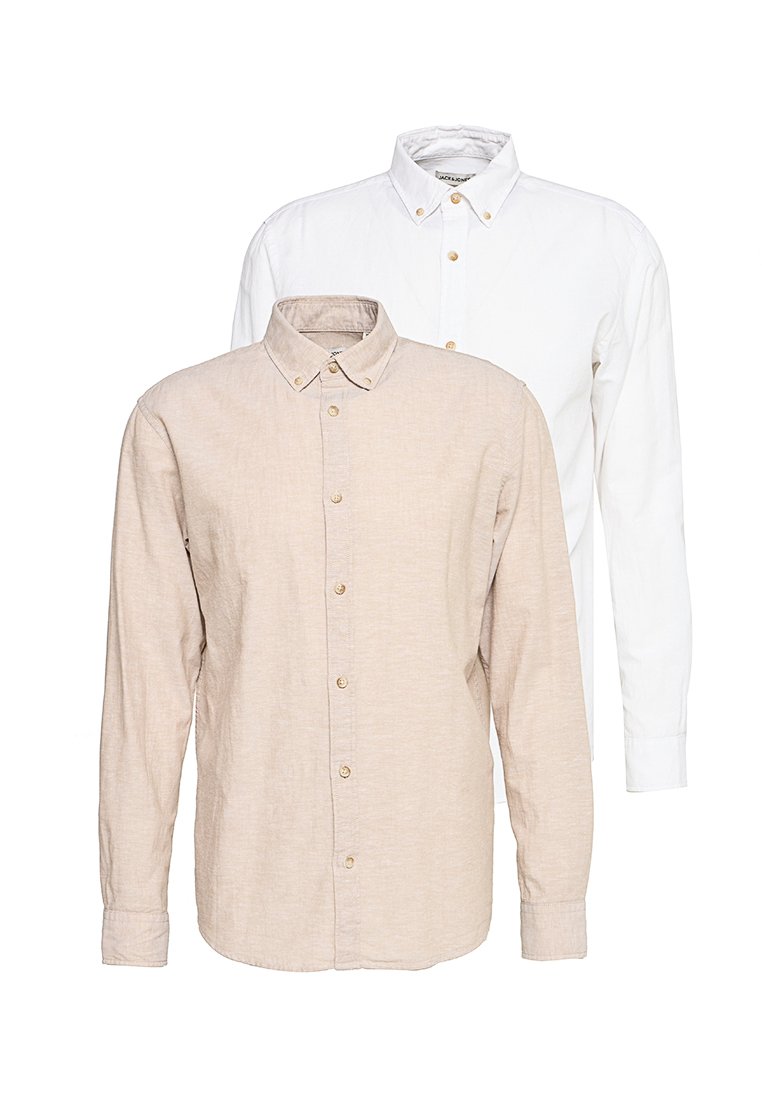 jack & jones Overhemd beige jack & jones Overhemd beige