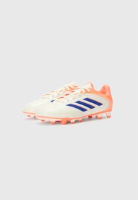 adidas Performance COPA PURE III CLUB UNISEX - Fodboldstøvler til fast underlag - off white/lucid blue/signal coral