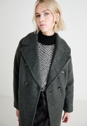 VMELITEERIKA LONG COAT - Klassisk kåpe / frakk - peat