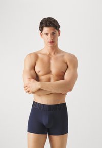 Calvin Klein Underwear TRUNK INTENSE POWER 3 PACK - Boxerbriefs - hot pink/black/blue shadow